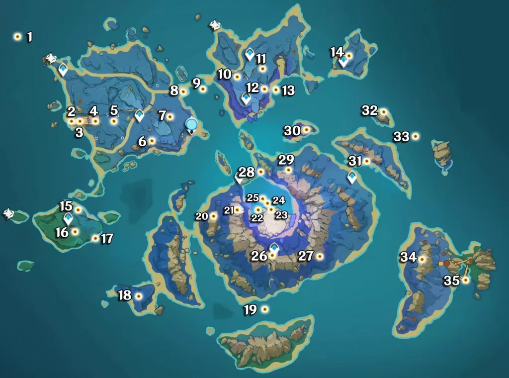 Электрокул на острове Сэйрай карта мира сбор