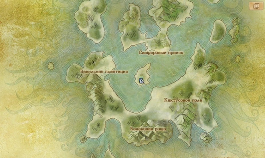 Остров изобилия карта